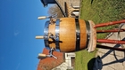Bierfass mit Schankhahn
