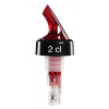 Portionierer Ausgießer Compact Neon-Rot 20 ml mit präzisem 3 Kugelsystem
