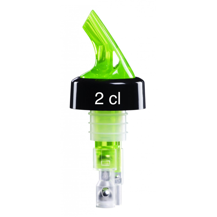 Portionierer Ausgießer Compact Neon-Grün 20 ml mit präzisem 3 Kugelsystem