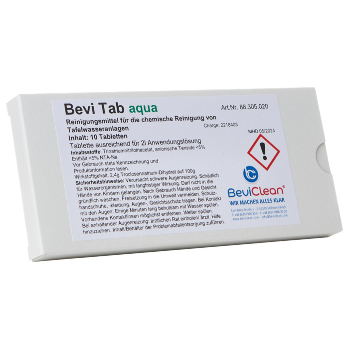 Bevi Tab Aqua farbig - Reinigungstabs Desinfektionstabs...