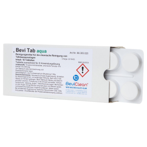Bevi Tab Aqua farbig - Reinigungstabs Desinfektionstabs für Wasserspender