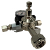 Hauptdruckminderer CO2 Druckminderer OHNE Arbeitsmanometer 1-leitig 3 bar