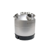 Reinigungsbehälter Micro Matic Edelstahl - 9 Liter - 3 Fittinge
