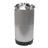 Reinigungsbehälter Micro Matic Edelstahl - 18 Liter - 5 Fittinge