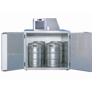 Faßkühler Fassvorkühler Ausschnitt oben Stahlblech für 4-10 Fässer ohne Kühlgerät