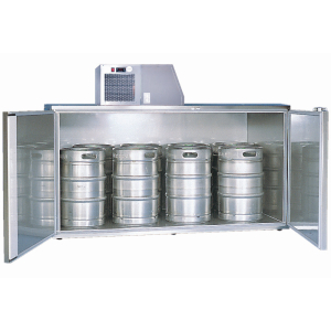 Faßkühler Fassvorkühler Stahlblech für 8-18 Fässer Aufsatzkühlgerät aus Edelstahl