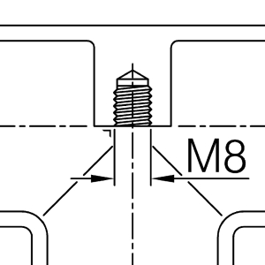 Rohrverbinder T für Edelstahlrohr Konstruktionsrohr Rundrohr