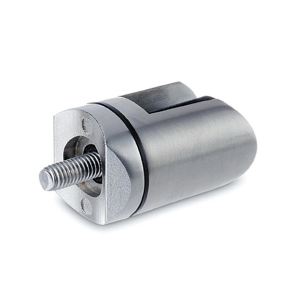 Glasbefestigungsadapter Glasadapter Scharnieradapter - für 38,1mm (1,5 Zoll) Rohr - Edelstahl-Design