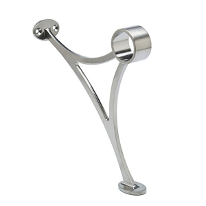 Fußlaufstütze Fusslaufträger - Style 101 - 38,1mm (1,5 Zoll) - Edelstahl Design