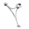Fußlaufstütze Fusslaufträger - Style 101 - 50,8mm (2 Zoll) - Chrom Design