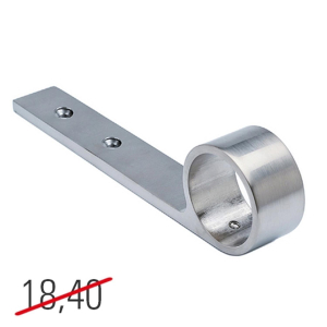 Handlaufstütze Fußlaufstütze - Style 105 - 38,1mm (1,5 Zoll) - Edelstahl Design