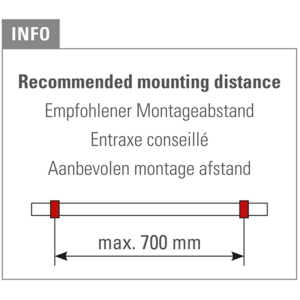 Fußlaufstütze Handlaufstütze - Style 109 - 38,1mm (1,5 Zoll) - Messing Design