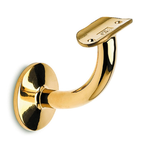 Handlaufstütze Fußlaufstütze - Style 112 - 50,8mm (2 Zoll) - M8 - Messing Design