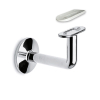 Handlaufstütze Fußlaufstütze - Style 120 - geschraubt M8 - Chrom Design