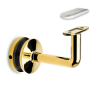Handlaufstütze Fußlaufstütze Style 121 für Glasmontage 8-12,76mm Messing Design