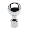 Endkugel für Edelstahlrohr - 25,4mm (1 Zoll) - Chrom-Design - gesteckt