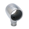 Kugelrohrverbinder mit 1 Abzweig 90 Grad - 38,1mm (1,5 Zoll) - Edelstahl-Design