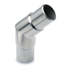 Rohrverbinder 45 Grad für Edelstahlrohr - 25,4mm (1 Zoll) - Edelstahl-Design