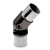 Rohrverbinder variabel bis 180 Grad für Rohr - 38,1mm (1,5 Zoll) - Anthrazit-Design