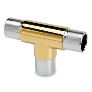 Rohrverbinder T für Edelstahlrohr Rundrohr - 25,4mm...