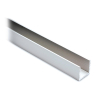 Aluminium U Profil Aluprofil Schutzschiene - 15x15x15mm - roh - 250cm