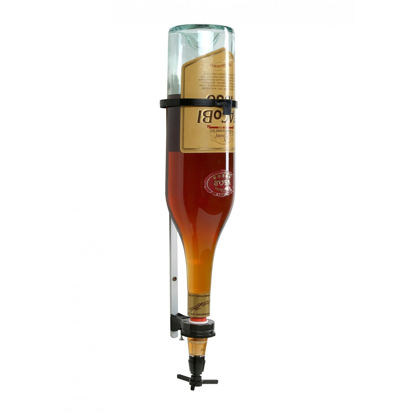 Einzel Flaschenhalter Wandhalter für 3 Liter Flasche Dosierer Aufnahm