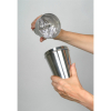 Cocktail Shaker Barmixer Mischbecher 3-teilig - Edelstahl mit Eisrückhalter