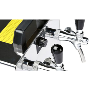 Bierzapfanlage Bierkühler Zapfanlage 2-leitig auf Tisch Trockenkühler 160 Liter/h