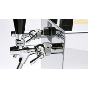 Bierzapfanlage Bierkühler Zapfanlage 2-leitig auf Tisch Trockenkühler 160 Liter/h