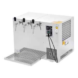 LINDR AS-110 INOX Tropical Green Line Auftheke Bierzapfanlage Bierkühler 3-leitig