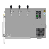 LINDR AS-110 INOX Tropical Green Line Auftheke Bierzapfanlage Bierkühler 3-leitig