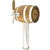 Schanksäule Bier Bierschanksäule Zapfsäule - Holz Bierfaß - 1-leitig