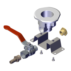 Reinigungsadapter BieTal® Spüladapter Bierzapfanlagen reinigen Zapfkopf KeyKeg