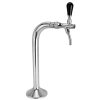 BieTal® Classic Cobra Schanksäule Zapfsäule 1-leitig 7mm Chrom mit Schankhahn