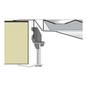 BieTal® Einlass Schänke Tropf Mulde Schale Blech Kasten 60x32cm Ablauf rechts