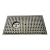 BieTal® Einlass Schänke Tropf Mulde 60x32cm Prismen Gläserdruckspüler Ablauf rechts