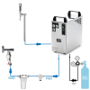 Tafelwasseranlage Wasserspender 40L ohne Kühlung SET inkl. Schanksäule mit Filter