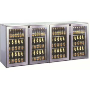 Kühltheke Getränketheke Bauteil ohne Kältesatz MiniMax - 2200mm breit 520mm tief