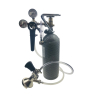 Zapfanlage SET 1-leitig Steckverbinder Bierschlauch KEG Flach Typ A 2 Kg CO2
