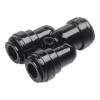 Y-Verbinder 2-fach Doppel Steckverbinder aus Acetal für Schläuche & Rohre