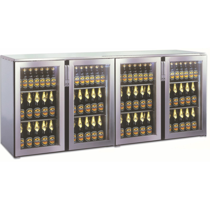 Kühltheke Getränketheke Bauteil ohne Kältesatz MaxiMax - 2200mm breit 650mm tief