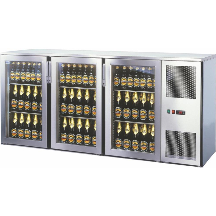 Kühltheke Getränketheke Unterbaukühlung MiniMax - 1995mm breit - 400mm tief