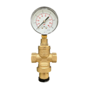 Wasserdruckminderer Wasserdruckregler mit Manometer - 3/8...