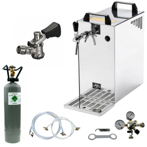 Bierzapfanlage Bierkühler 1-ltg - 60 Liter/h - KEG...