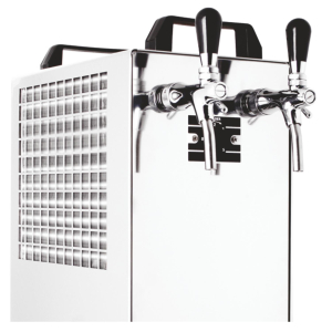 Bier Zapfanlage Bierkühler 60 Liter 2-leitig SET -...