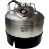 Reinigungsbehälter BieTal® 5 Liter Bierleitung reinigen KEG Typ A Flach Typ S Korb