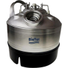 Reinigungsbehälter BieTal® 5 Liter Bierleitung reinigen KEG Typ A Flach Typ S Korb