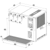 Bierkühler Zapfanlage Bierzapfanlage Auftheken Nasskühler 4-ltg NKT-160 Liter