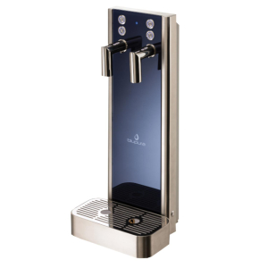 blupura Bluglass Tower Wasserspender 3-leitig HOT Wasser Aqua Säule Schanksäule