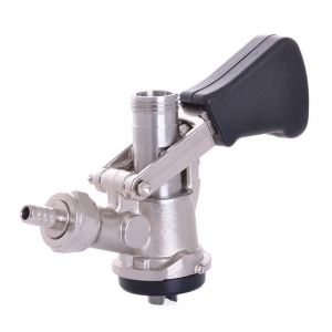 Zapfkopf Anschluss Typ S Korb Ausgang Kelleranstich CO2 5/8 Zoll ohne Schauglas